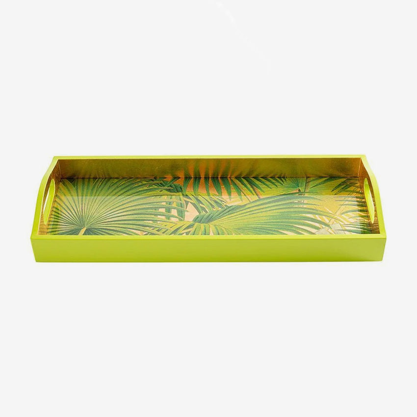 Caspari | Palm Fronds Gold Trays