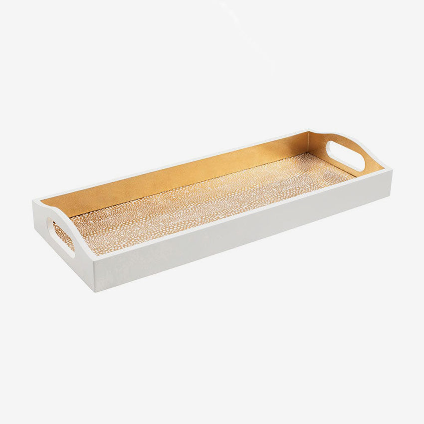 Caspari | Pebble Lacquer Bar Tray