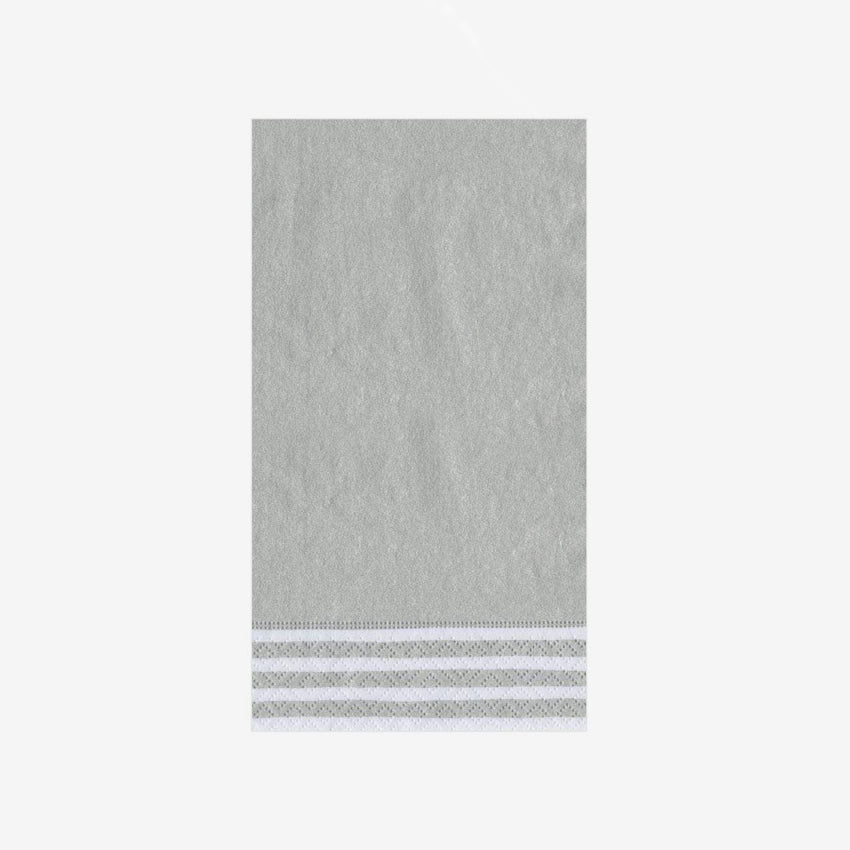 Caspari | Stripe Border Napkins