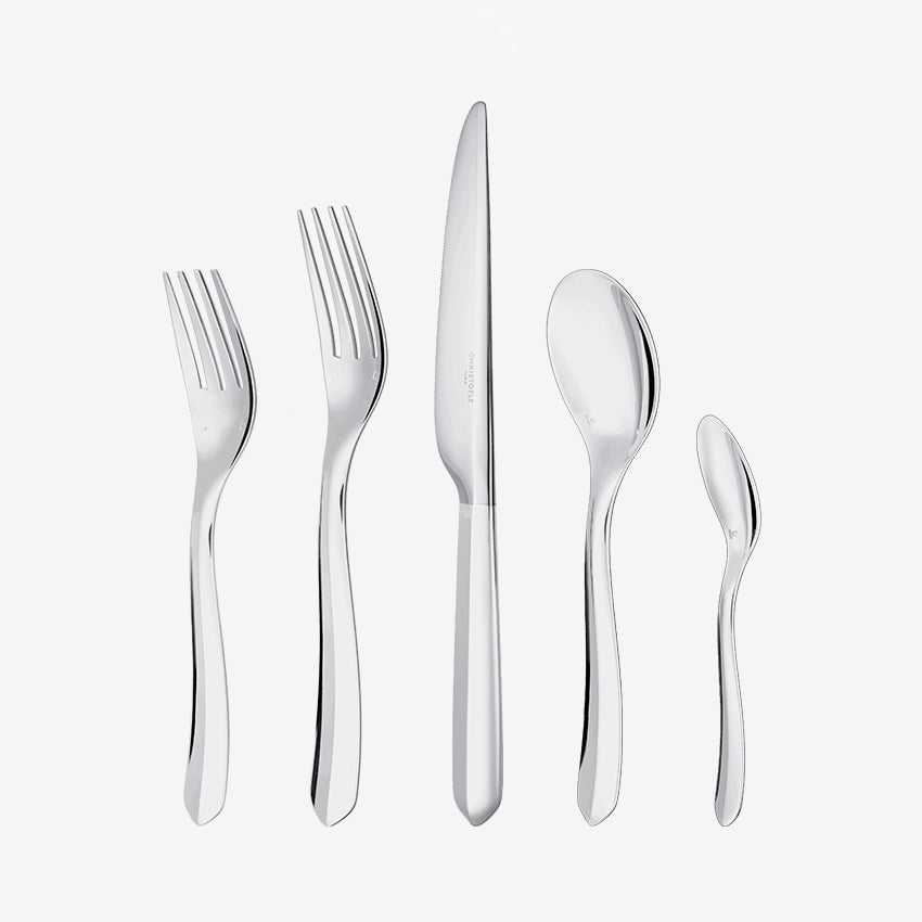 Christofle | Infini 5-Piece Flatware Set Silver-Plated