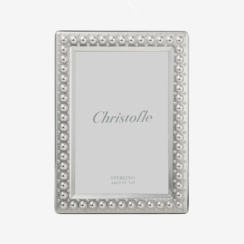 Christofle | Perles Sterling Silver Picture Frame