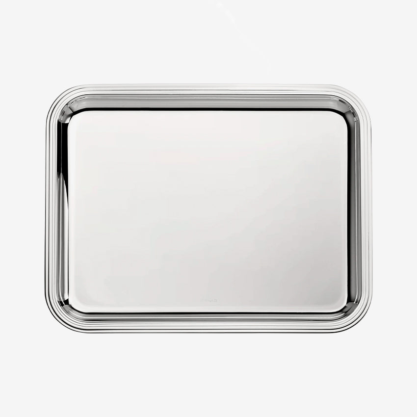 Christofle | Albi Rectangular Tray - Silver Plated