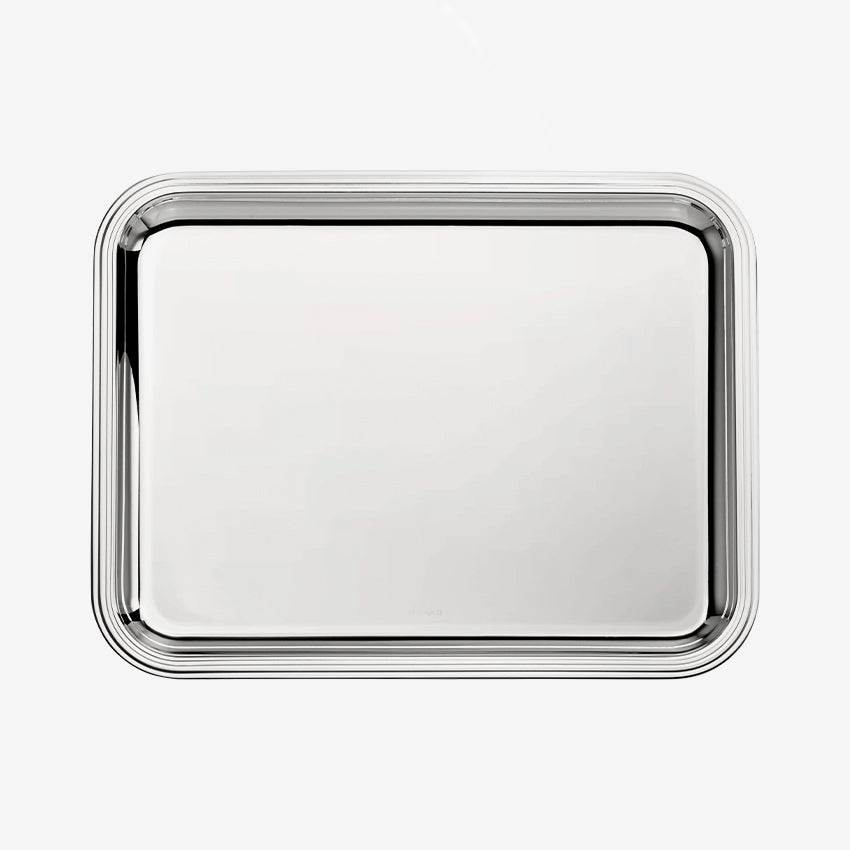 Christofle | Albi Plateau rectangulaire - Plaqué argent