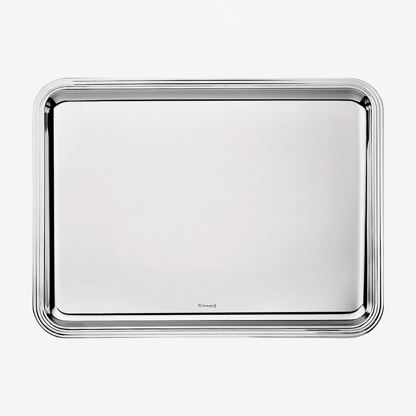 Christofle | Albi Rectangular Tray - Silver Plated