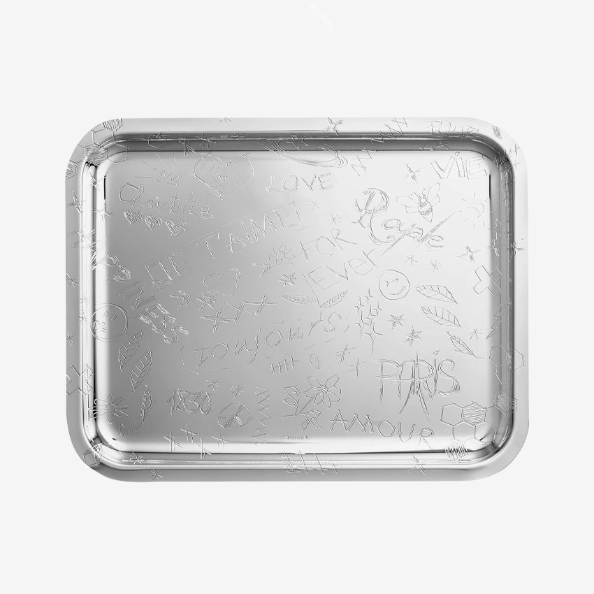 Christofle | Silver-Plated Graffiti Tray