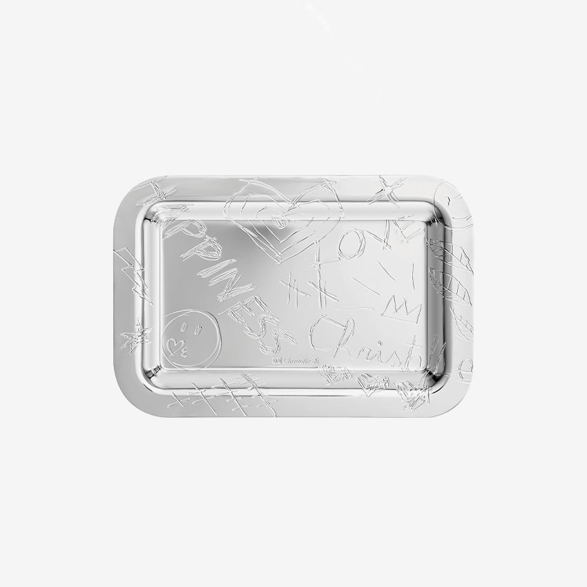 Christofle | Silver-Plated Graffiti Tray