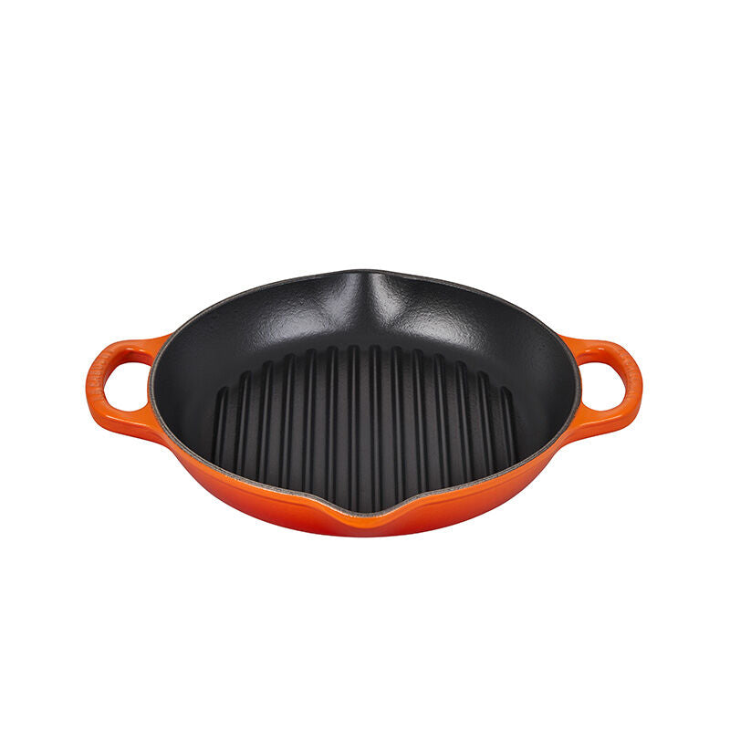 Le Creuset | Signature Deep Round Grill - Flame