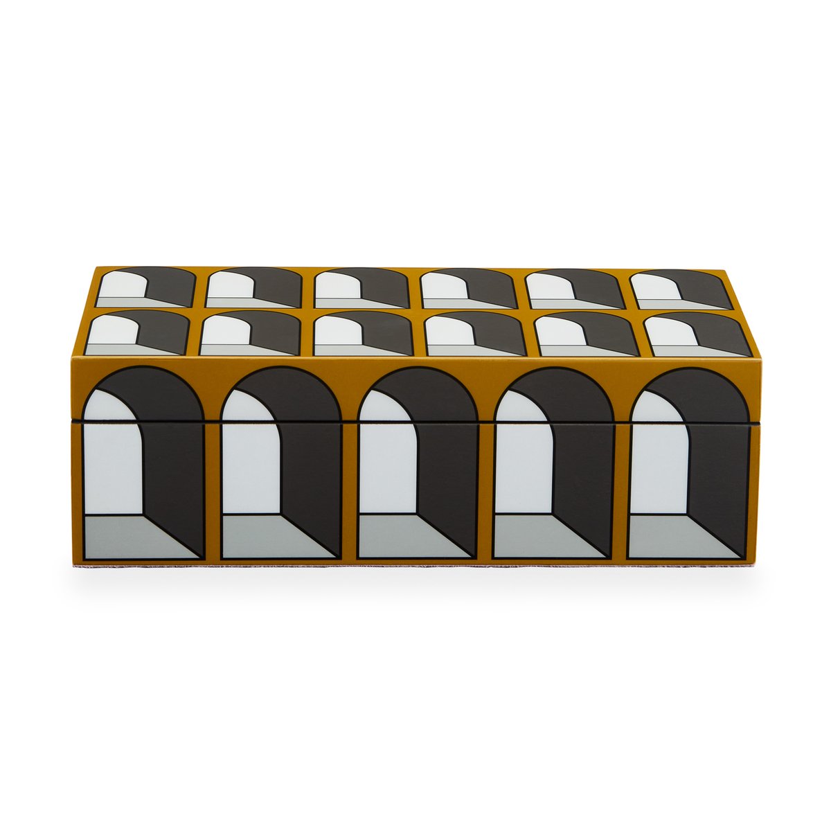 Maison Lipari Arcade Lacquer Box - Small  JONATHAN ADLER.