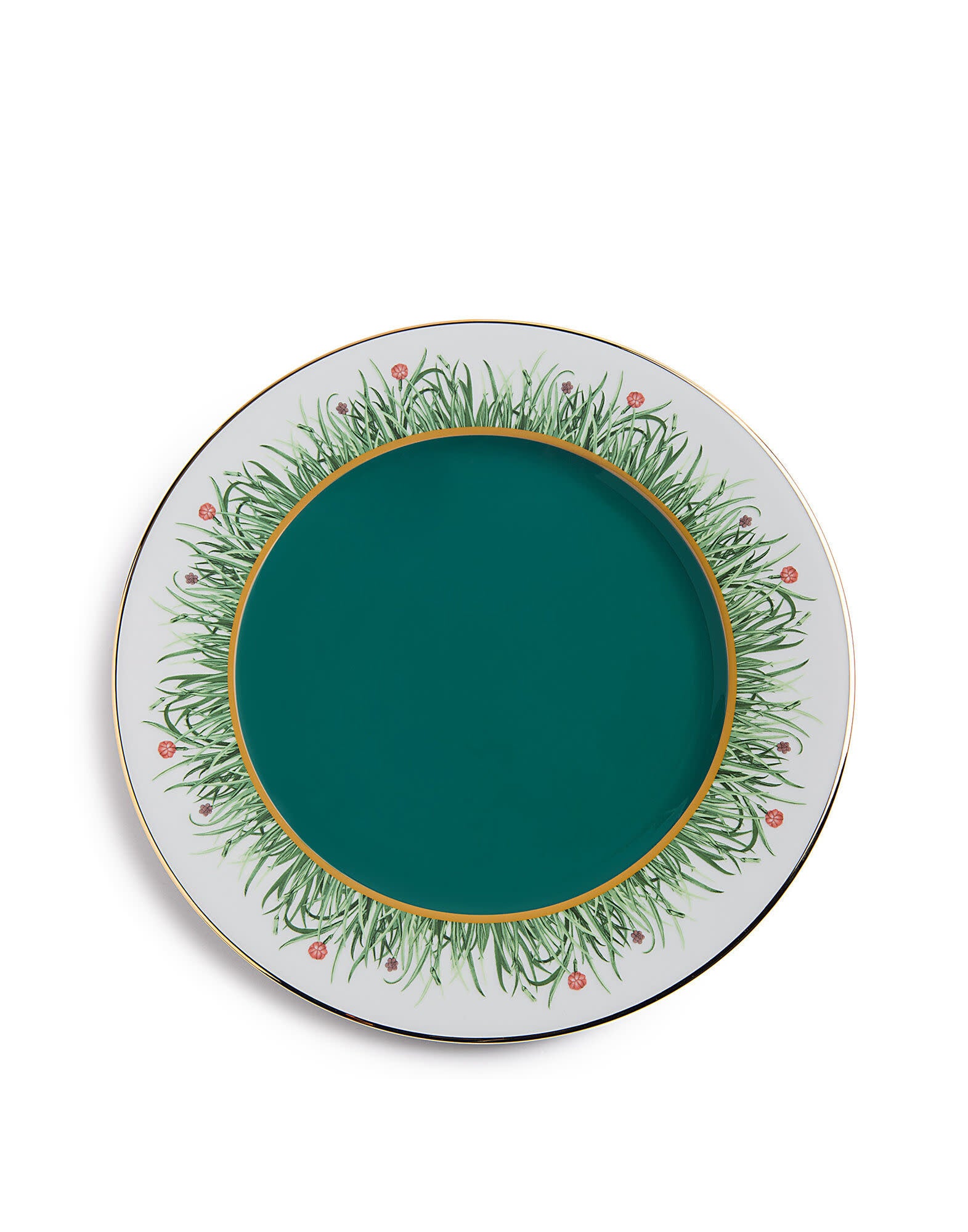 Maison Lipari LA DOUBLE J Charger Plate | Porcelain | Libellula | 31x31 cm  LA DOUBLE J.