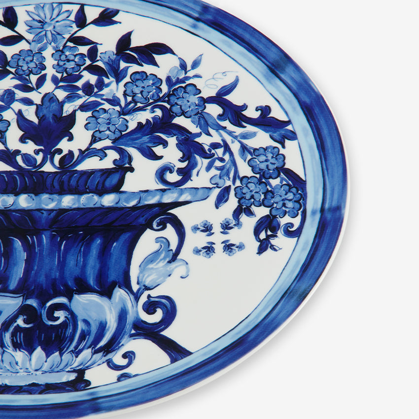 Dolce & Gabbana Casa | Blue Mediterraneo Vaso Charger Plate