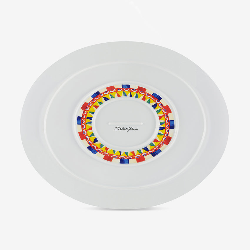 Dolce & Gabbana Casa | Carretto Assiette de service ovale moyenne