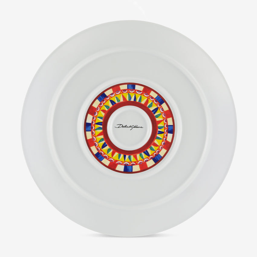 Dolce & Gabbana Casa | Carretto Assiette de service ronde moyenne