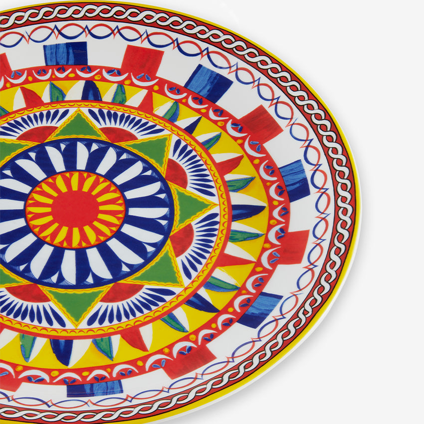 Dolce & Gabbana Casa | Carretto Medium Round Serving Plate