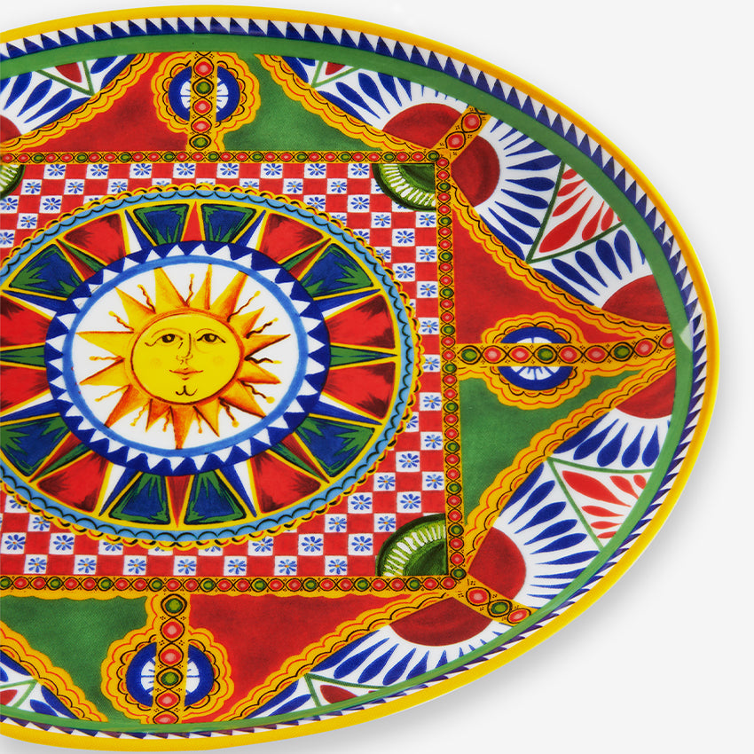 Dolce & Gabbana Casa | Carretto Oval Serving Plate