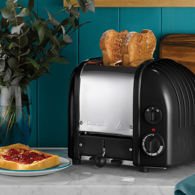 Maison Lipari Newgen 2 Slot Toaster Black  DUALIT.