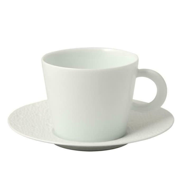 Maison Lipari Ecume Tea Cup White  BERNARDAUD.