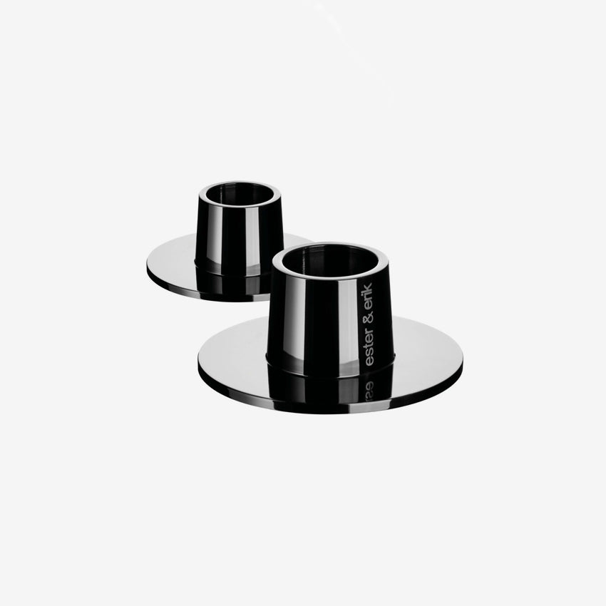 Ester & Erik 2 Taper Candle Holders Maison Lipari
