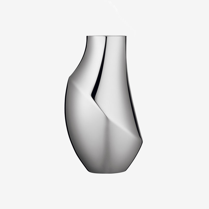 Georg Jensen | Vase Flora Acier Inoxydable