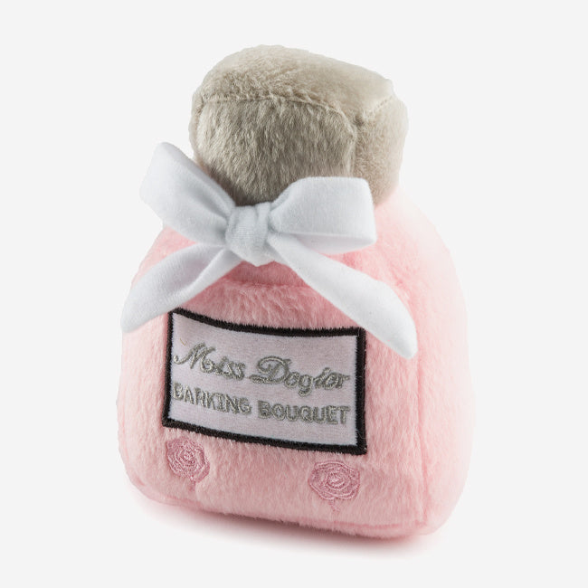 Maison Lipari Miss Dogior Perfume Bottle Dog Toy - Pink  HAUTE DIGGITY DOG.