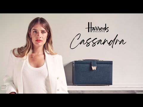 Wolf | Cassandra Jewelry Watch Roll - Cognac