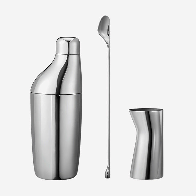 Maison Lipari Sky Cocktail Set of 3 - Silver  GEORG JENSEN.