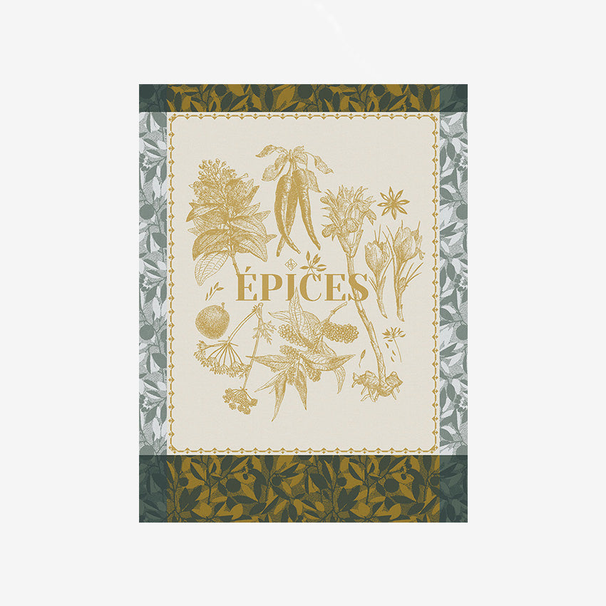 Le Jacquard Français | Épices & Aromates Tea Towel