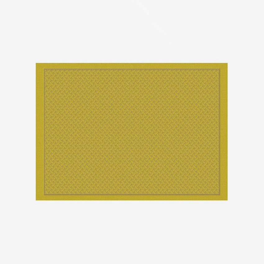 Le Jacquard Français | Set de Table Enduit Osmose Tressage