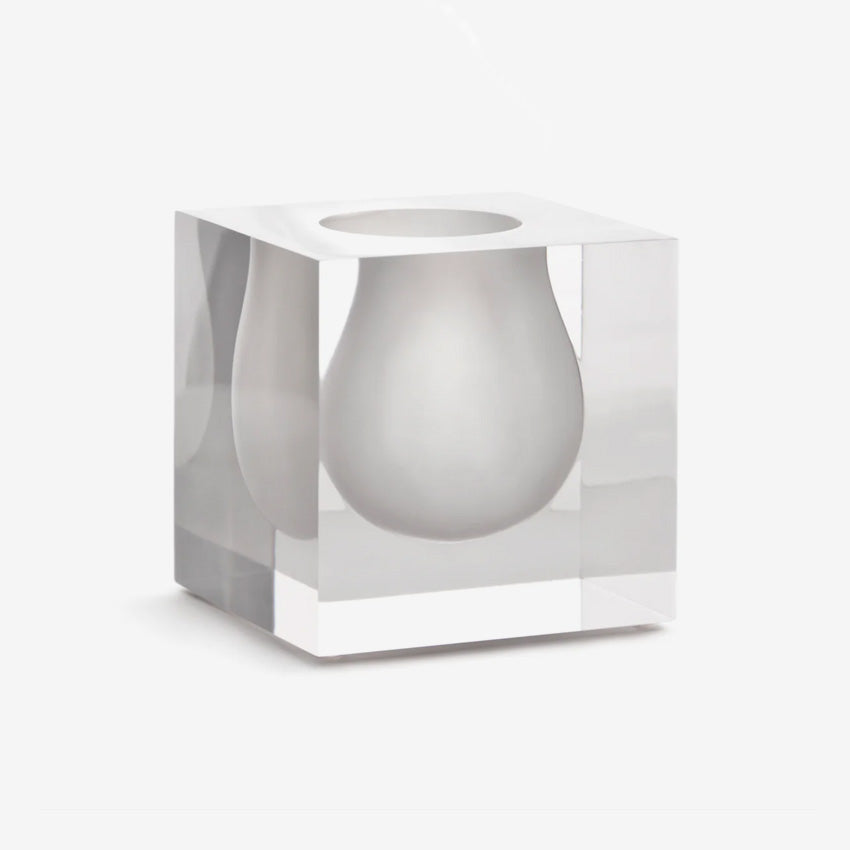 Vase en acrylique Bel Air Scoop de Jonathan Adler