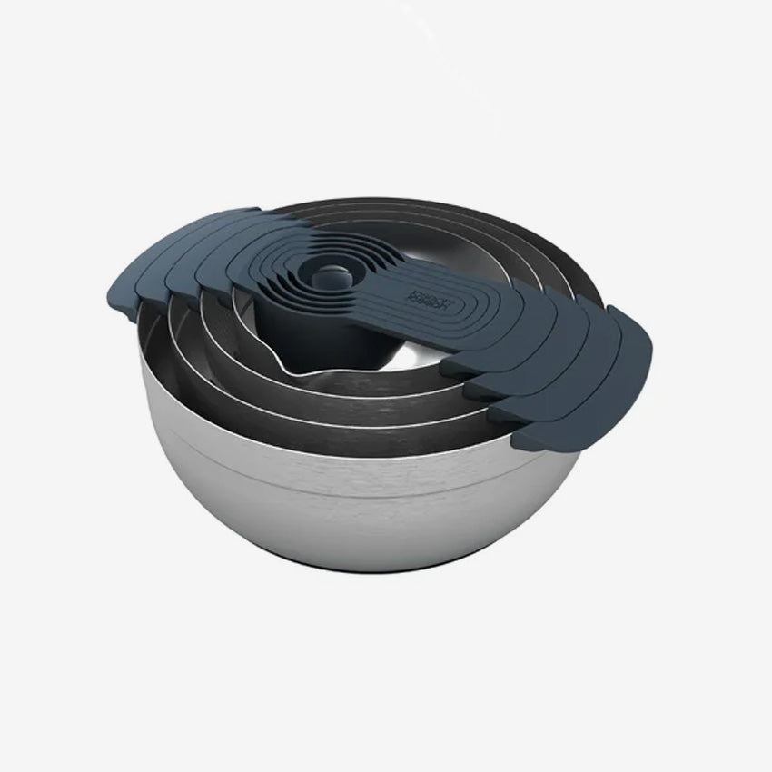 Joseph Joseph | Nest 9-Piece Stainless Steel Mixing Bowl Sets (ensembles de bols à mélanger en acier inoxydable)