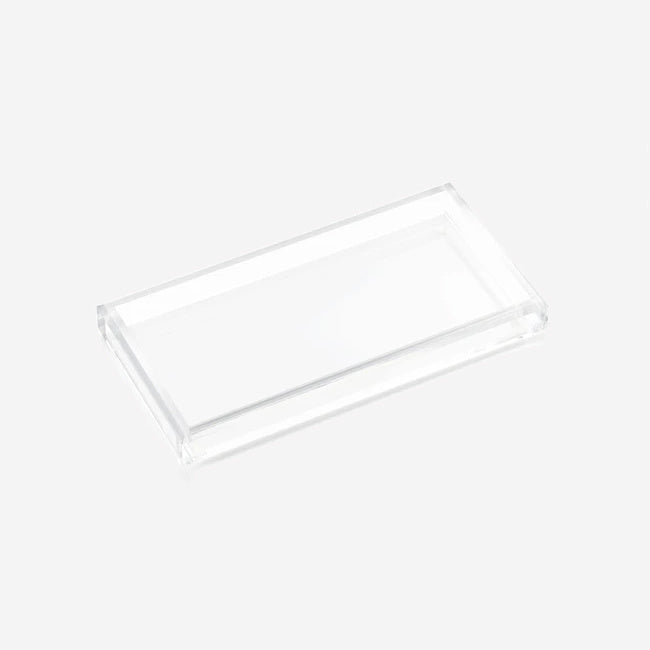 Maison Lipari Small Acrylic Tray - Crystal Clear  JR WILLIAM.