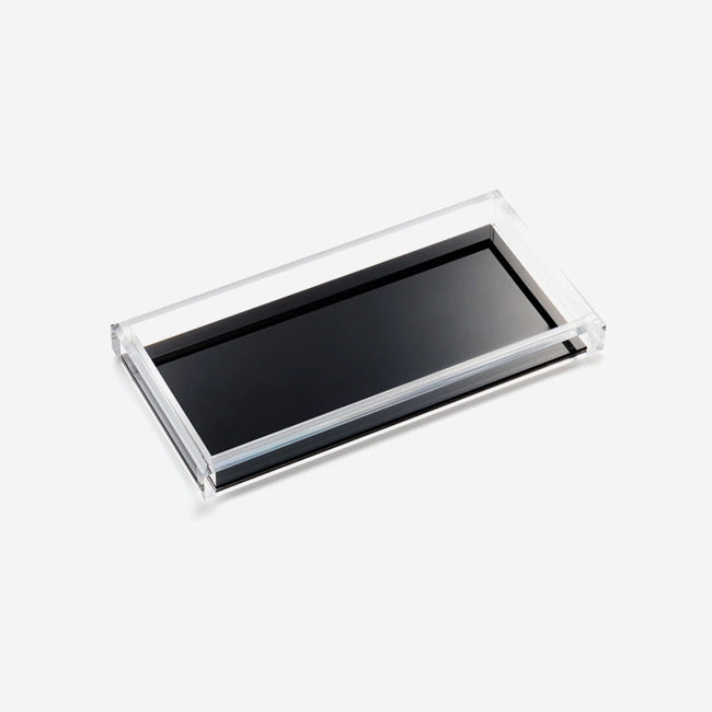 Maison Lipari Small Acrylic Tray - Soho Black  JR WILLIAM.