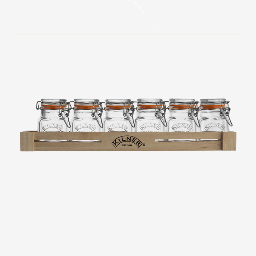 Kilner | Spice Rack Jars Set of 6