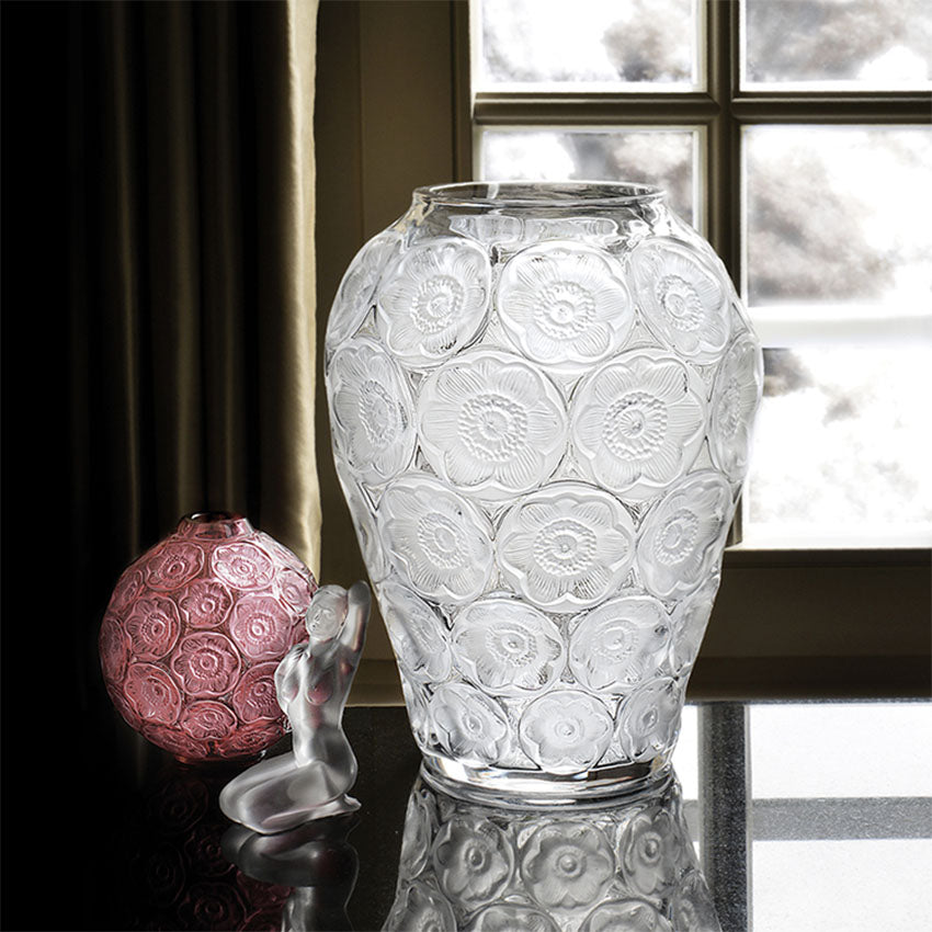 Lalique | Anemones Vase