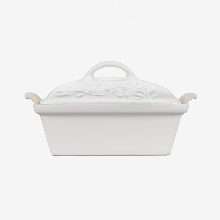 Le Creuset Olive Branch Heritage Square Casserole Maison Lipari