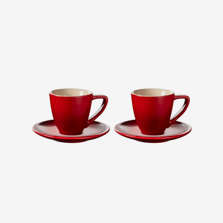 Le Creuset | Ensemble de 2 tasses à espresso minimaliste