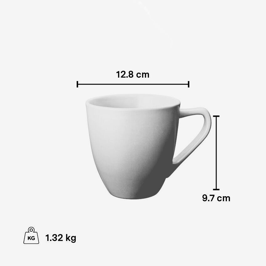 Le Creuset | Ensemble de 4 Tasses Minimalistes