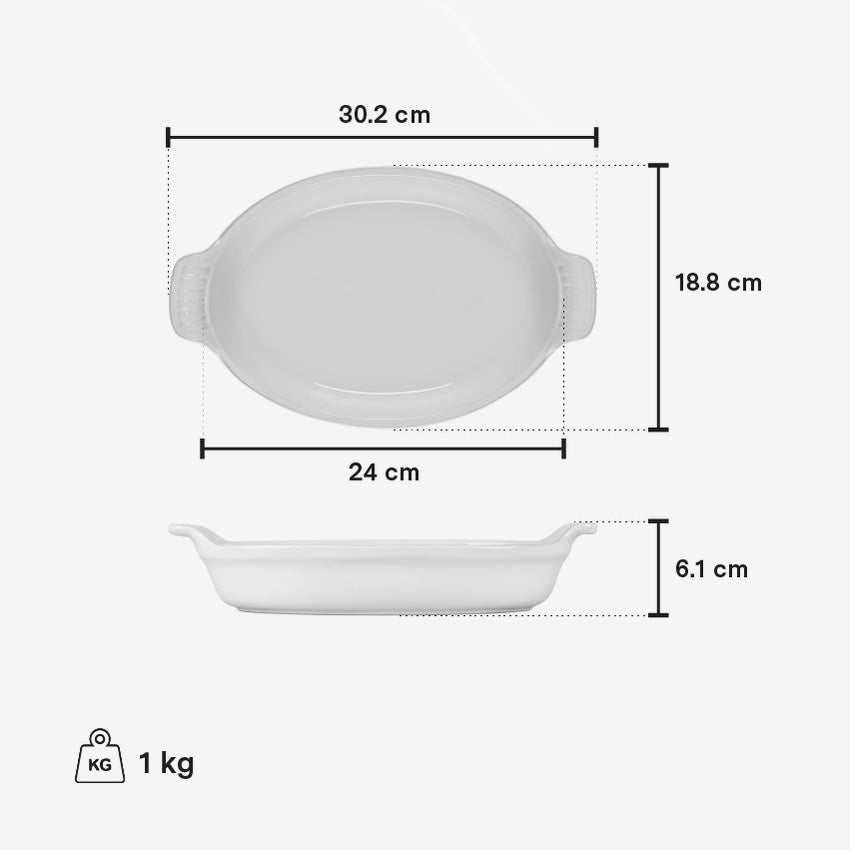 Le Creuset | Plat à Gratin Ovale Heritage