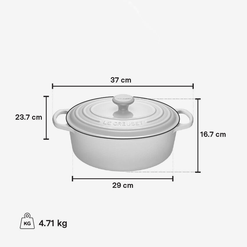 Le Creuset | Four français ovale en fonte Signature