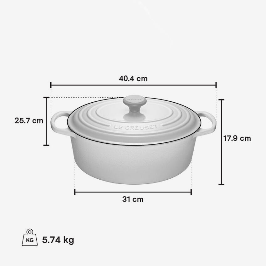 Le Creuset | Cast Iron Signature Oval French Oven