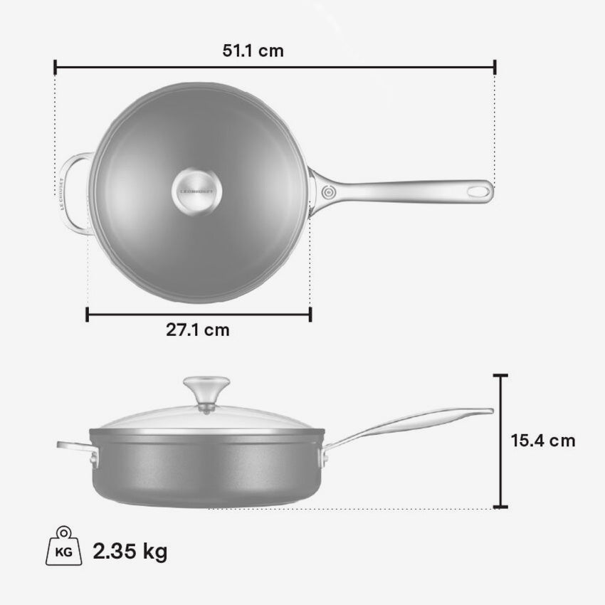 Le Creuset | Toughened Nonstick Pro Sauté Pan