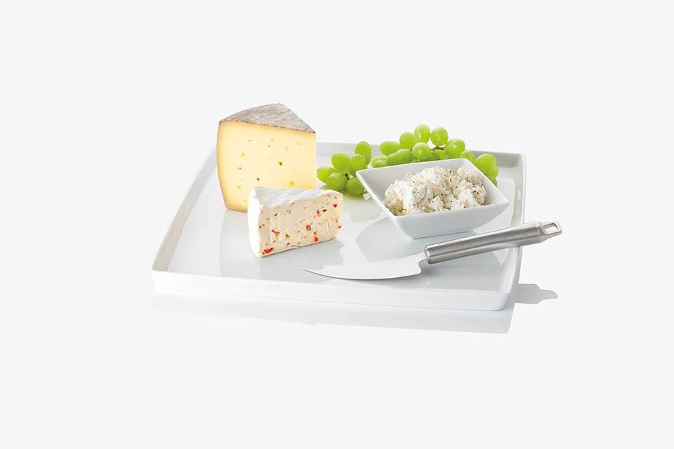Thomas | Loft Service à fromage 3 pièces - Blanc