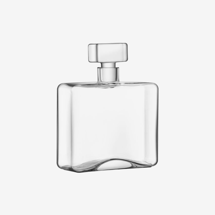 LSA | Cask Whisky Rectangle Decanter 1L Clear