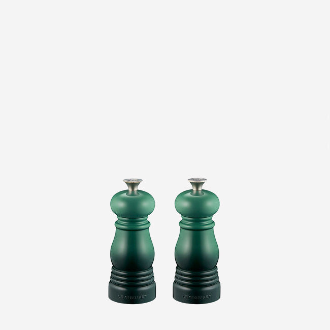 Maison Lipari Salt & Pepper Mill Set - 11 cm - Sage  LE CREUSET.