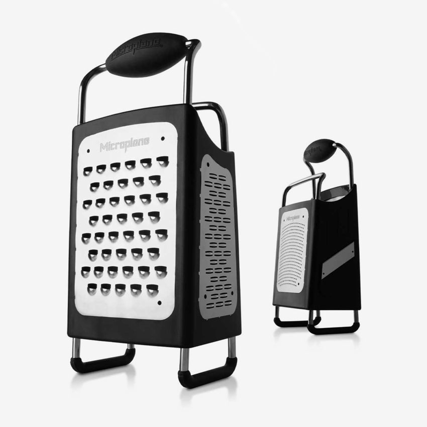 Microplane | Box Grater - 4 Sided - Black