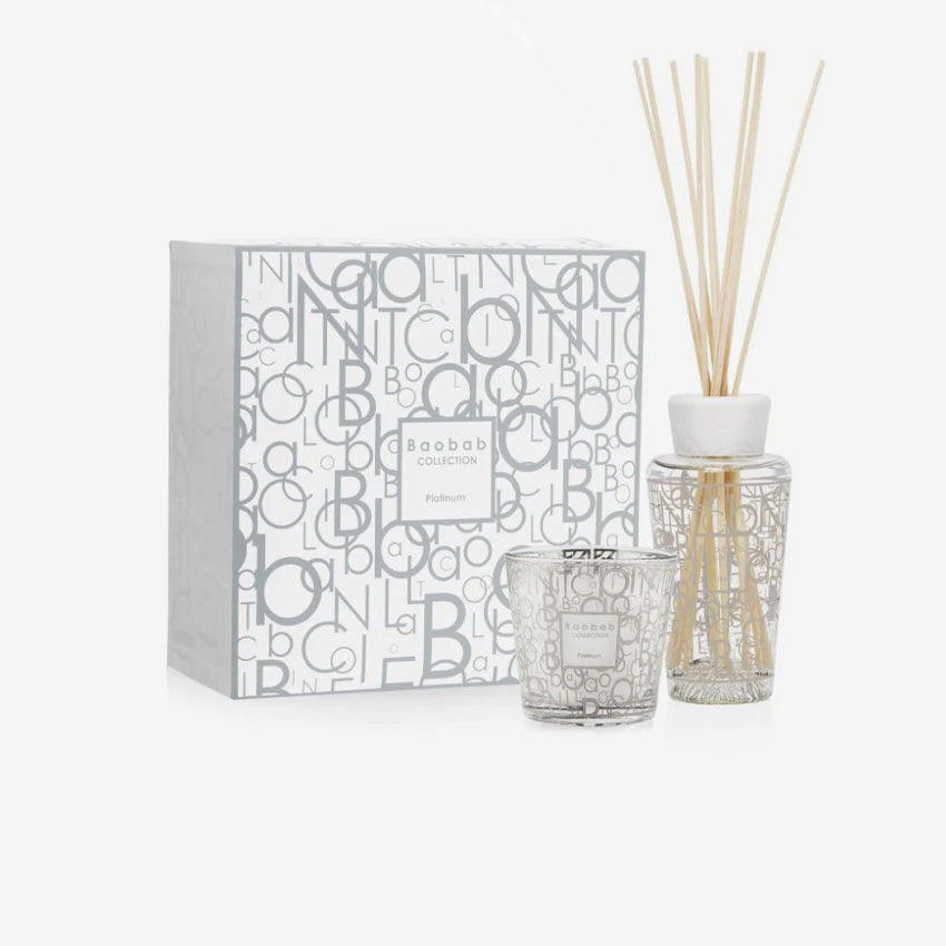 Baobab Collection | My First Baobab Platinum Candle & Diffuser Gift Box