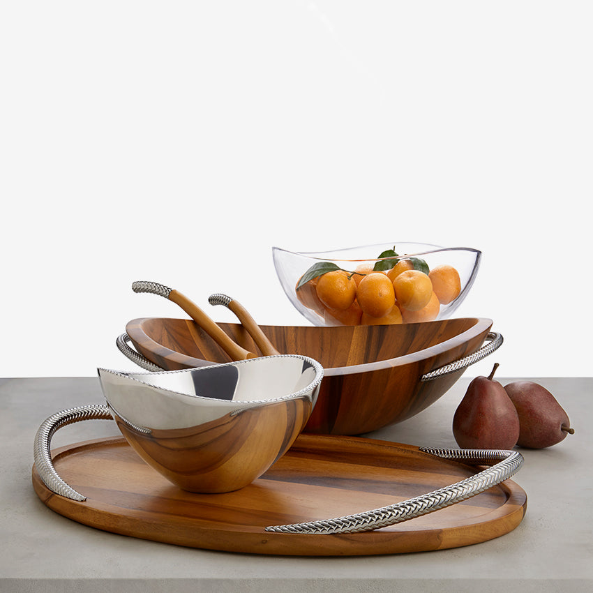 Nambé | Braid Serving Tray