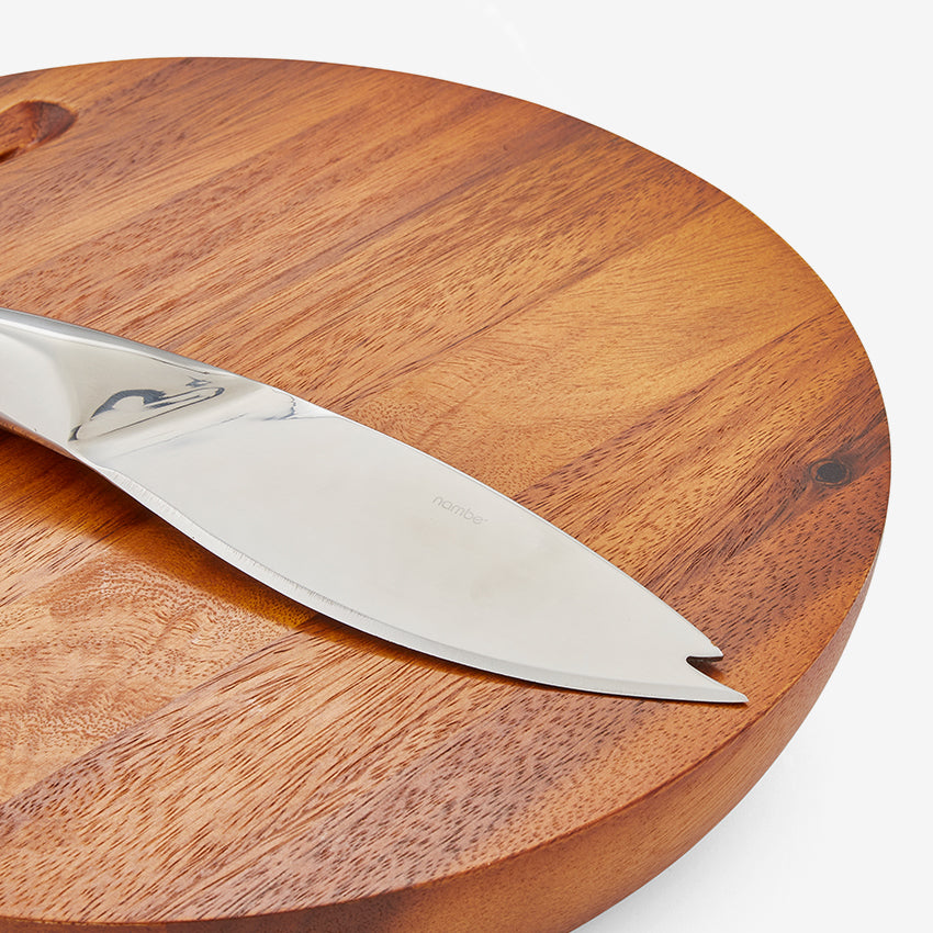 Nambé | Harmony Cheese Board with Knife