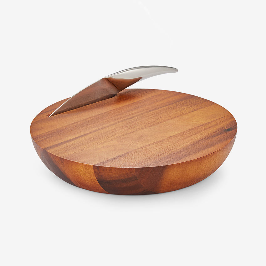 Nambé | Harmony Cheese Board with Knife