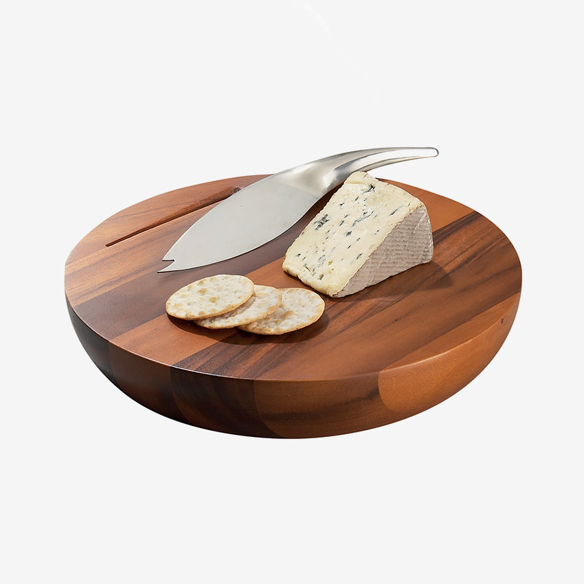 Nambé | Harmony Cheese Board with Knife