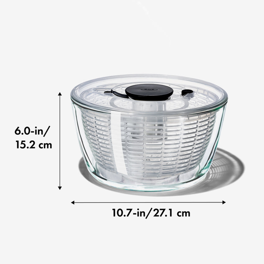 Oxo | Essoreuse à Salade en Verre